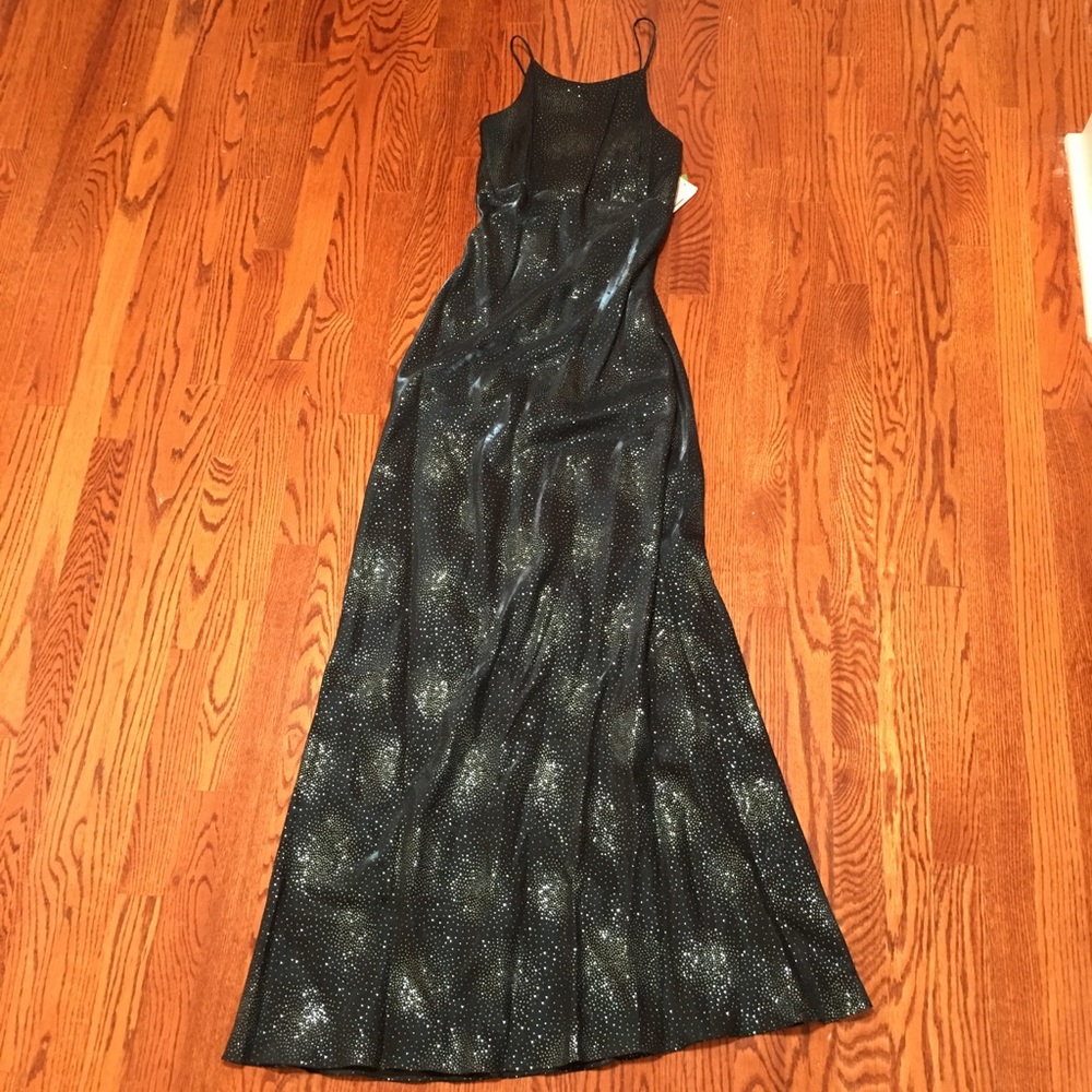 NWT Hunter Green Sparkly Prom Dress Size 9/10